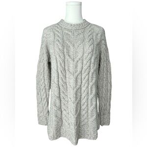 Aran Woolen Mills Listowel Cabled Sweater